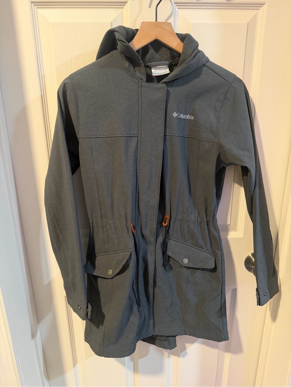Columbia Charcoal Hooded Parka